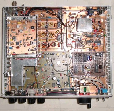 Inside view of the RF Receiver