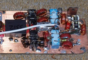 Output transformer and low pass filters
